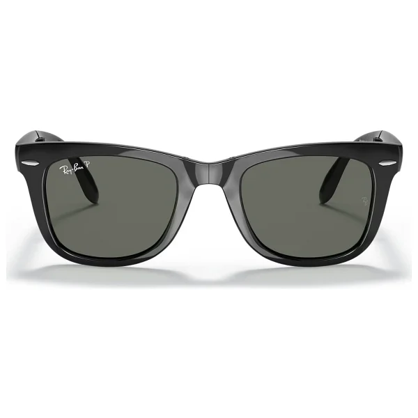 Ray-Ban Wayfarer Folding 4105 601/58 Black-Green Polarize Güneş Gözlüğü - Görsel 8