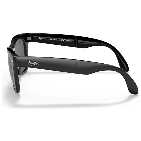 Ray-Ban Wayfarer Folding 4105 601/58 Black-Green Polarize Güneş Gözlüğü - Görsel 10