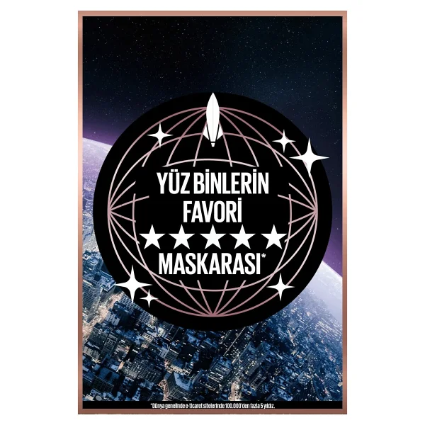 Maybelline New York Lash Sensational Sky High Rose Gold Glitz Maskara - Görsel 8