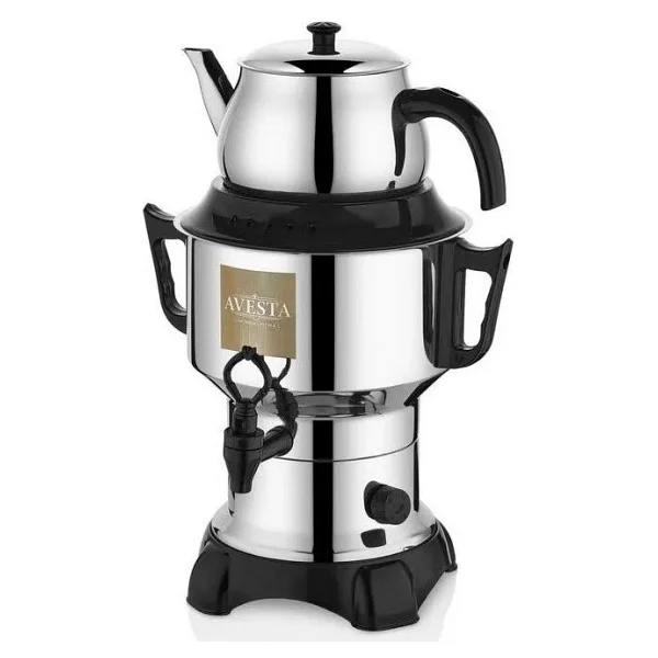 Armağan Semaver Çay Makinesi En Yeni Üretim Yeni Musluk 4.5 Litre Armağan Çay Semaveri 4,5 - Görsel 4