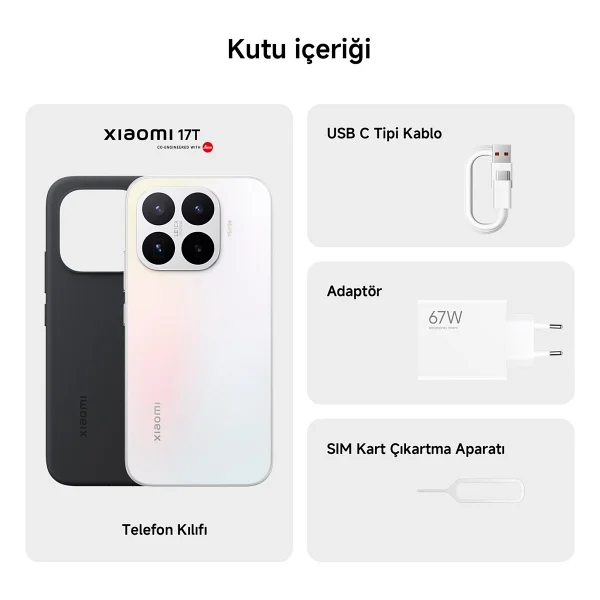 Xiaomi 17t 512 GB Beyaz - Görsel 2