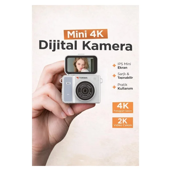 Torima Cmr46 Mavi Dijital Fotoğraf Makinesi - Görsel 8