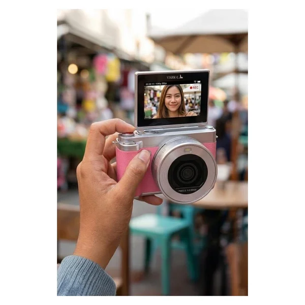 Torima Cmr45 Pembe Dijital Fotoğraf Makinesi - Görsel 2