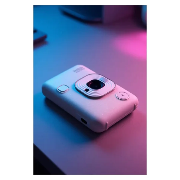 Instax Mini Liplay Box Dijital Fotoğraf Makinesi Beyaz - Görsel 7