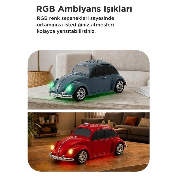 Torima D-49 Siyah Araba Nostaljik Radyo - Görsel 5