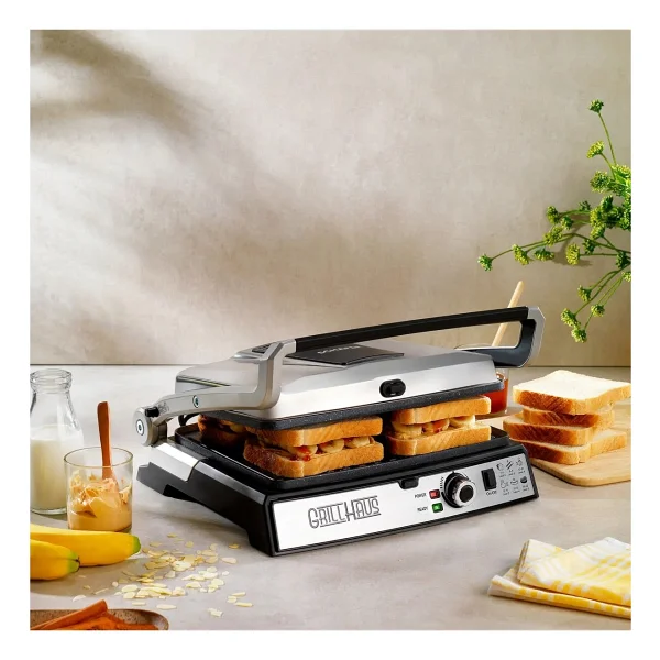 Schafer Grill Haus Inox 2000 W Granit Tost Makinesi - Görsel 3