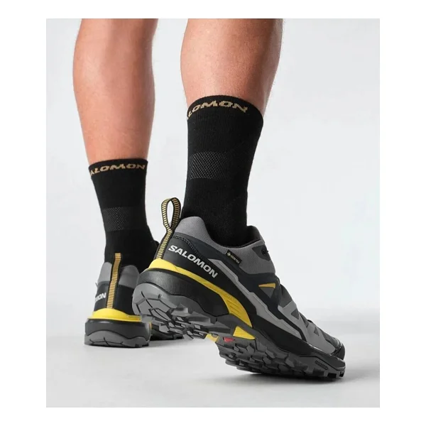 Salomon X Ultra 360 Gore-Tex L47740300 Gri-Sarı Erkek Outdoor Ayakkabı - Görsel 10
