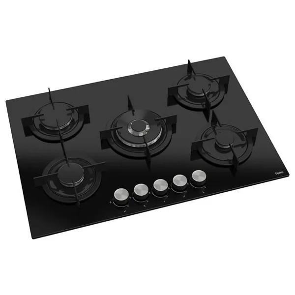 Ferre RS035 Wok Gözlü Siyah Cam Ankastre Ocak - Görsel 8