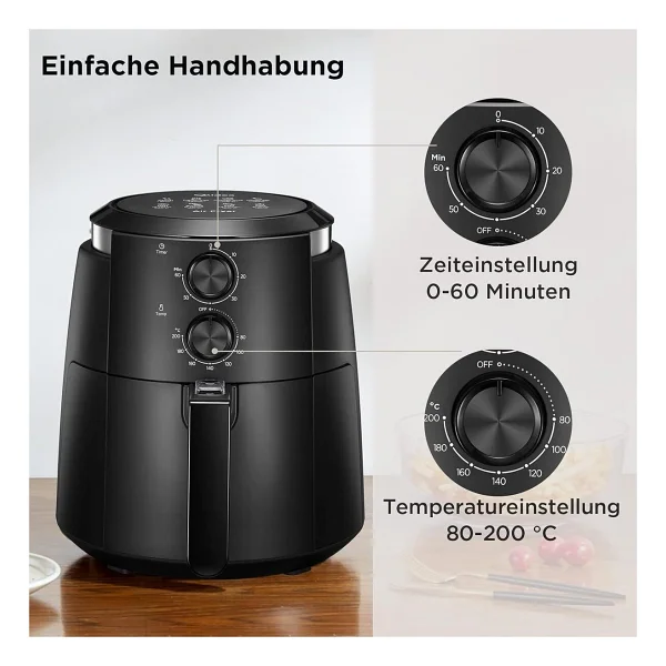 Midea Airfryer Mf-Tn35a2 3.5 Lt Yağsız Fritöz - Görsel 10