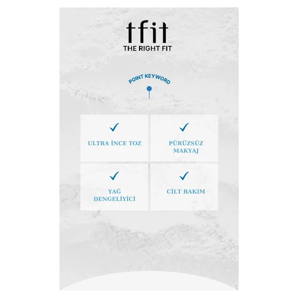 Tfit Translucent Set Finishing 02 Beige 7 Gr Sabitleyici Pudra - Görsel 8