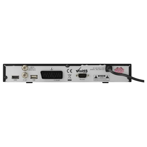 Goldmaster Megastar Ms-490 Hdmı Çıkışlı Tüplü TV Uyumlu Scart Pvr Kayıt Uydu Alıcısı - Görsel 6