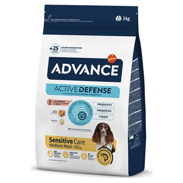 Advance Medium & Maxi Sensitive Somonlu 3 Kg Yetişkin Köpek Maması - Görsel 4