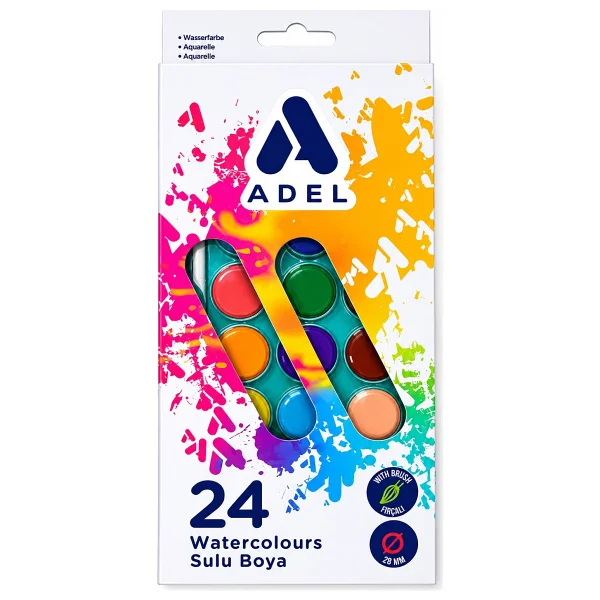 Adel Sulu Boya 24 Lü - Görsel 6