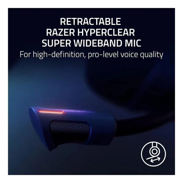 Razer Kraken V4 Pro Rz04-05160100-R3m1 RGB Kablolu/Kablosuz Kulak Üstü Oyuncu Kulaklığı - Görsel 8