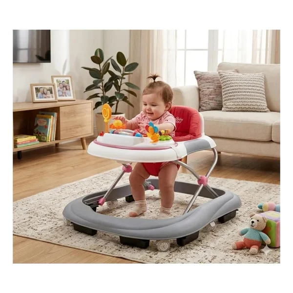 Baby2go Toodle Pembe Yürüteç - Görsel 9