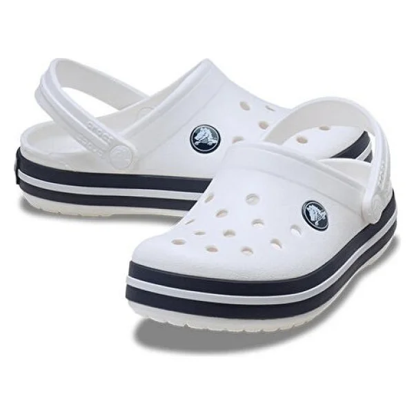 Crocs Crocband Clog K 207006-126 Beyaz Çocuk Terlik - Görsel 4