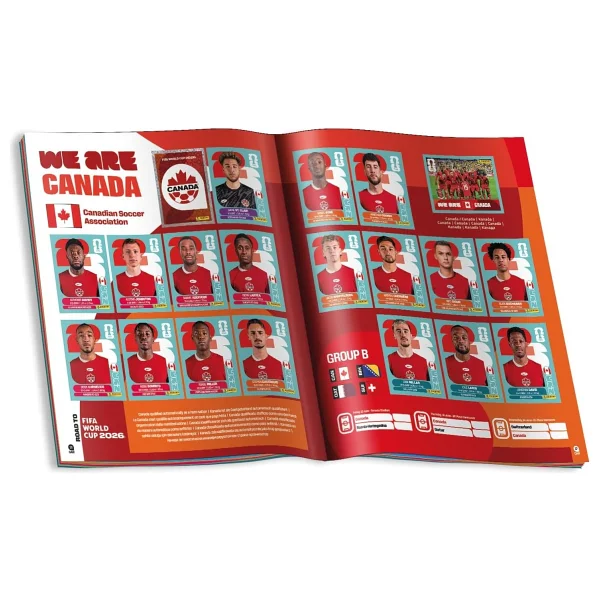 Toha Panini Fıfa World Cup 2026 Sticker Koleksiyonu Albüm + 68 Çıkartma Futbol Temalı Eğlenceli Tasarım - Görsel 2
