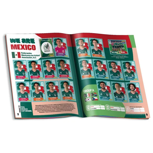 Toha Panini Fıfa World Cup 2026 Sticker Koleksiyonu Albüm + 68 Çıkartma Futbol Temalı Eğlenceli Tasarım - Görsel 4