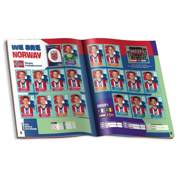 Toha Panini Fıfa World Cup 2026 Sticker Koleksiyonu Albüm + 68 Çıkartma Futbol Temalı Eğlenceli Tasarım - Görsel 5