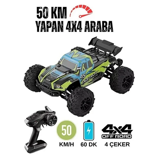 Gepettoys 4d-H1 50 Km Hız Yapabilen Taıma Çantalı Arazi Aracı - Görsel 2