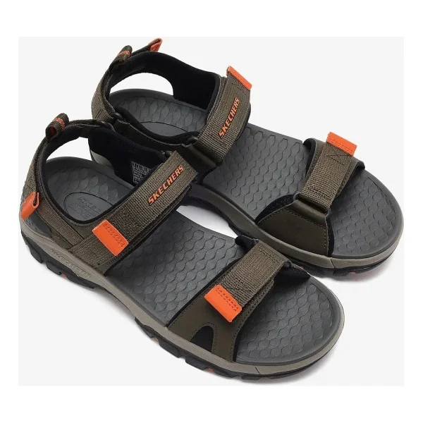 Skechers Relaxed Fit Tresmen-Ryer 205112 Erkek Sandalet - Görsel 6