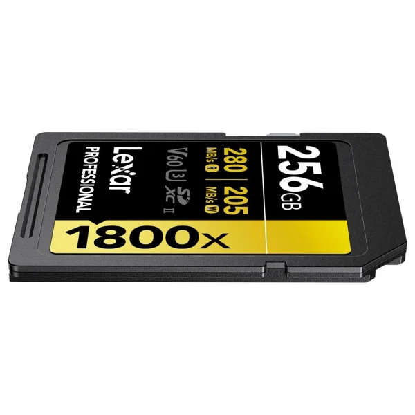 Lexar Gold Series 1800x Lsd1800256g Class 10 Uhs-Iı U3 V60 256 GB Hafıza Kartı - Görsel 6
