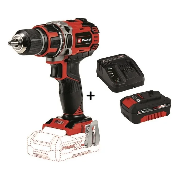 Einhell Te-CD 18/50 Li Bl Tek Akülü 4 Ah Darbesiz Matkap - Görsel 9
