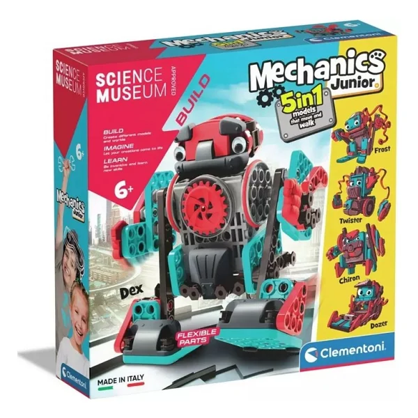 Clementoni Mechanics Junior 5 İn 1 Hareketli Robot 61360 - Görsel 5