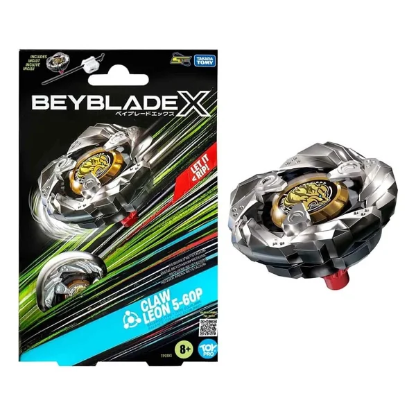 Bey03000 Beyblade 1li Set Claw Leon 5-60p - Görsel 3