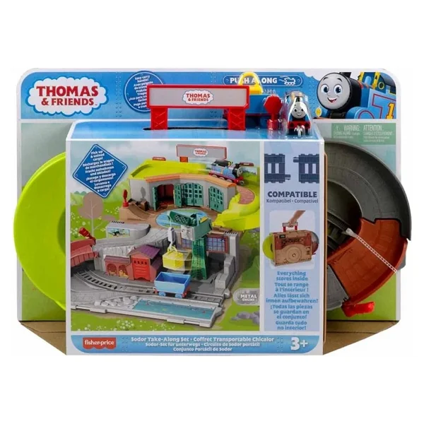 Thomas Ve Arkadaşları Taşınabilir Sodor Seti Hhn24 - Görsel 4