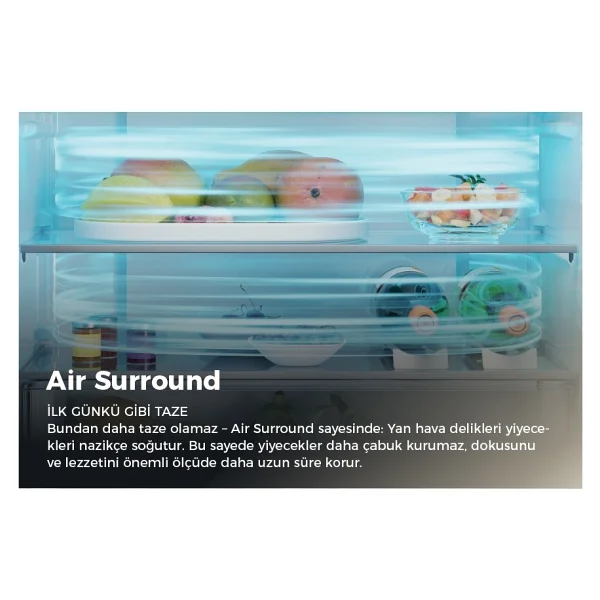 Haier Hbqw5719e Kombi No Frost Ankastre Buzdolabı - Görsel 9