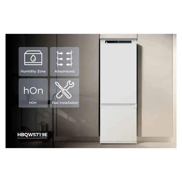 Haier Hbqw5719e Kombi No Frost Ankastre Buzdolabı - Görsel 10