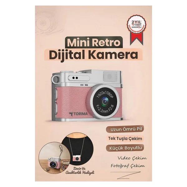 Torima Cmr35 Siyah Dijital Fotoğraf Makinesi - Görsel 9