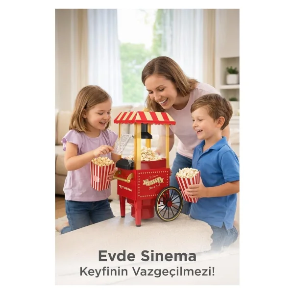 Torima Tpm-01 Kırmızı Mısır Patlatma Makinesi - Görsel 3