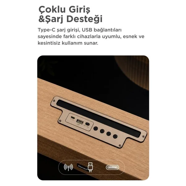Torima Kts-1738 Bluetooth Hoparlör - Görsel 4