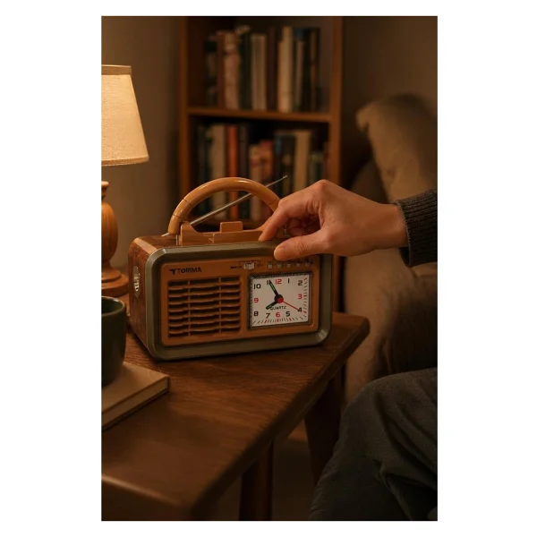 Torima D60 Bluetooth Nostaljik Radyo - Görsel 5