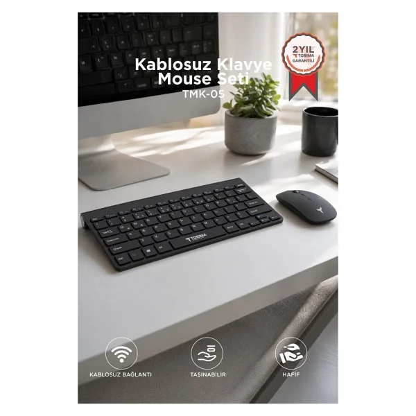 Torima Tmk-05 Tkl Kablosuz Klavye Mouse Seti - Görsel 7