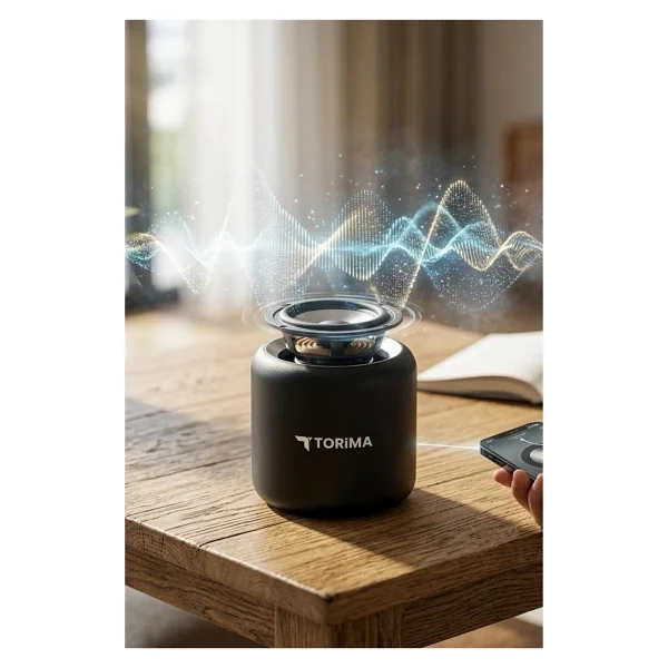 Torima D12 Siyah Bluetooth Hoparlör - Görsel 4