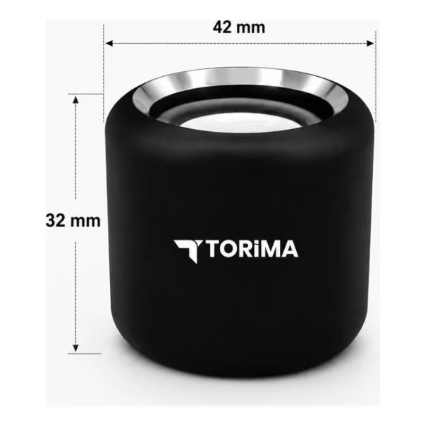Torima D12 Siyah Bluetooth Hoparlör - Görsel 6