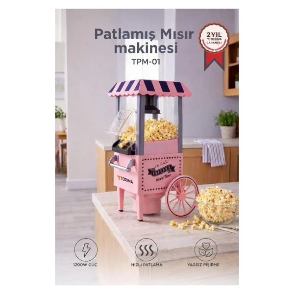 Torima Tpm-01 Mısır Patlatma Makinesi - Görsel 7