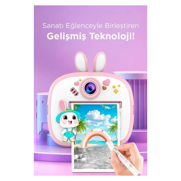 Torima Trm-Cmr18 Pembe Dijital Fotoğraf Makinesi - Görsel 2