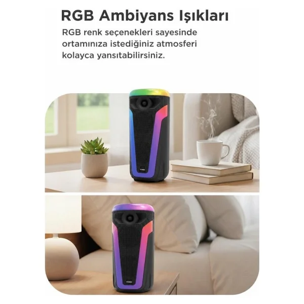 Torima D69 Bluetooth Hoparlör - Görsel 2