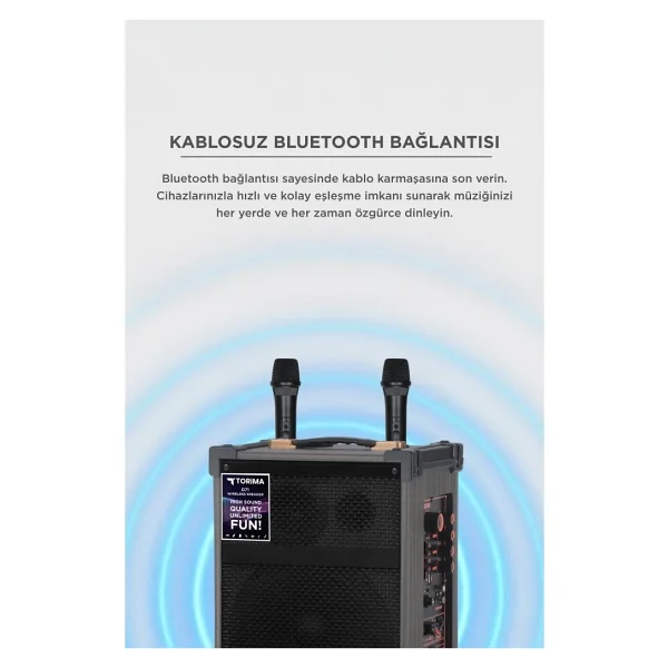 Torima D71 Bluetooth Hoparlör - Görsel 6