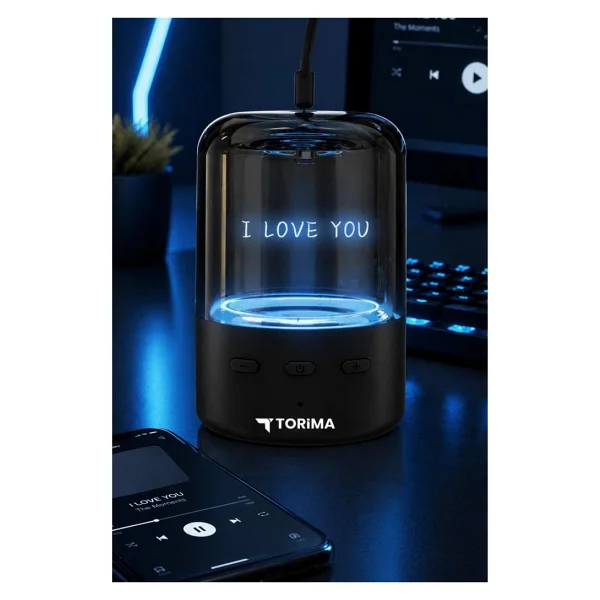 Torima D73 Siyah Bluetooth Hoparlör - Görsel 2