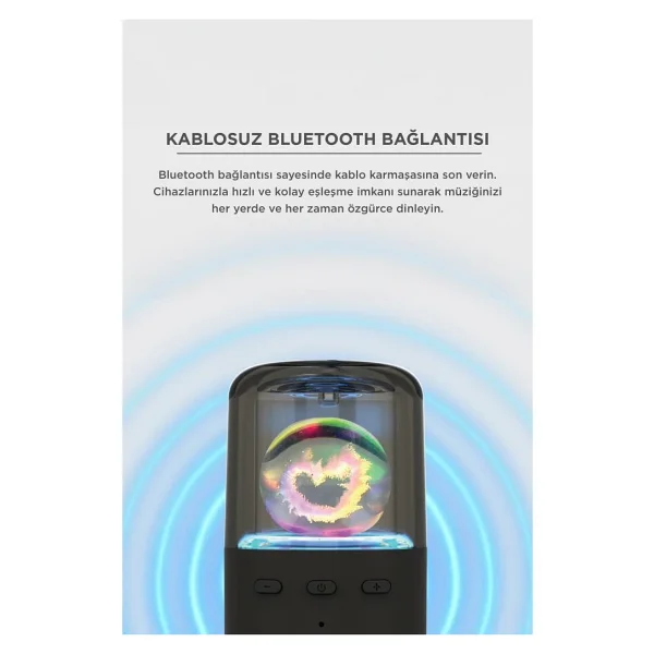 Torima D73 Siyah Bluetooth Hoparlör - Görsel 4