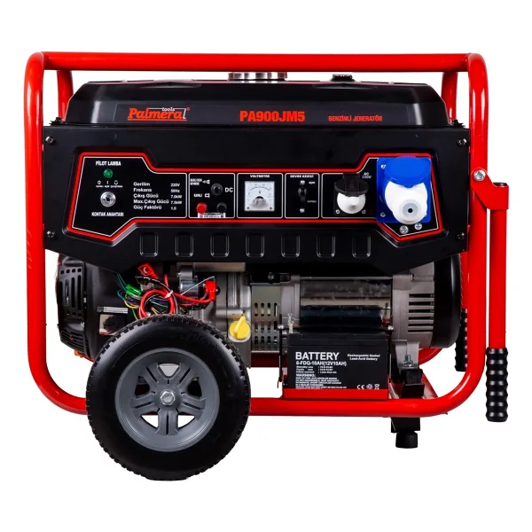 Palmera Pa900jm 9.37 Kva İpli/Marşlı Benzinli Jeneratör - Görsel 4