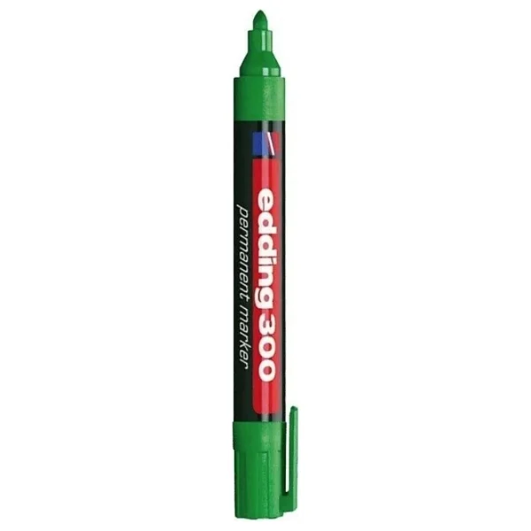 Edding 300 Yeşil Permanent Marker Kalem - Görsel 7