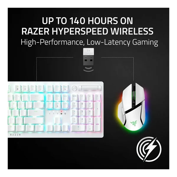 Razer Basilisk V3 Pro 35k Optik Kablolu/Kablosuz Oyuncu Mouse - Görsel 8