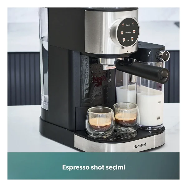 Homend Coffeebreak 5015h Yarı Otomatik Espresso Makinesi - Görsel 5