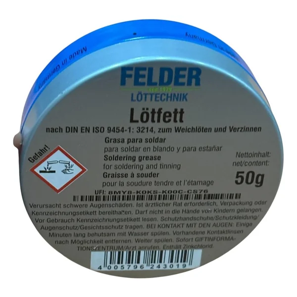 Lehim Pastası Lötfett 50gr - Görsel 2